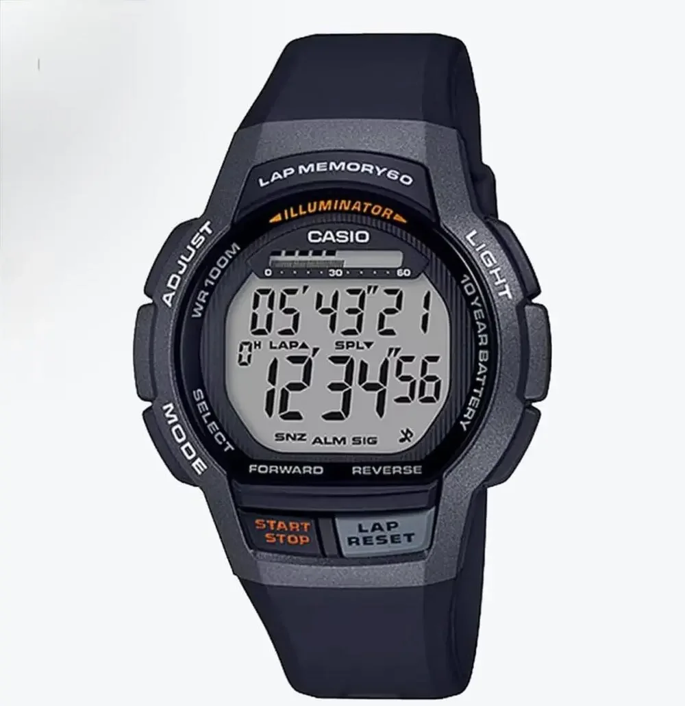 NEW Casio Men Digital Sports Watch WS-1000H